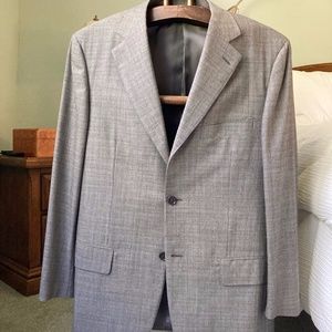 Isaia Wool & Cashmere Suit- 40R